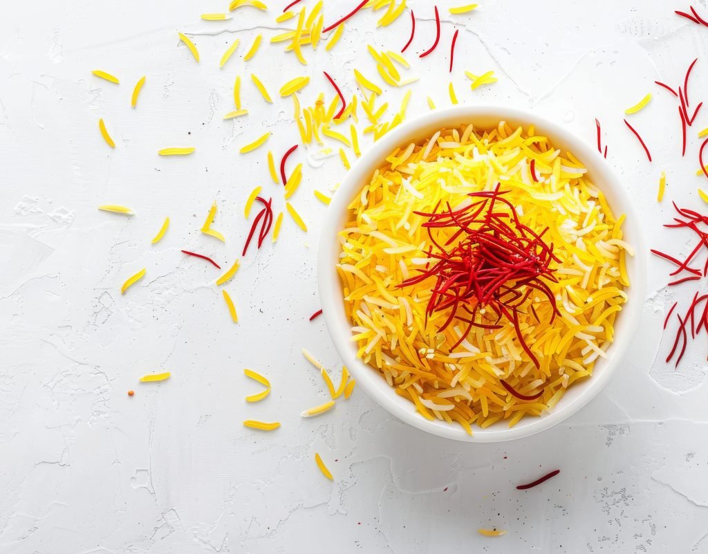 Organic Azerbaijan saffron packed for export