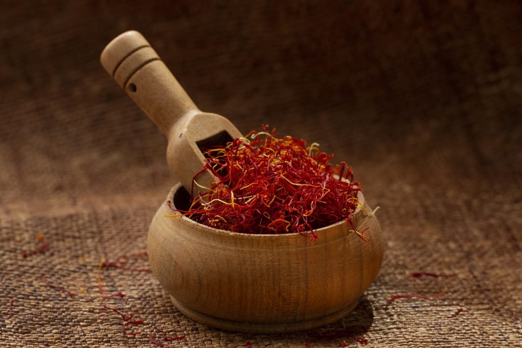 High-quality Azerbaijan saffron in luxury box