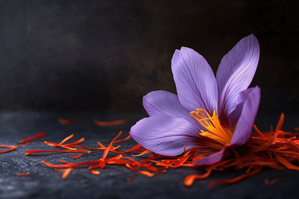 Farmers planting saffron bulbs on Absheron Peninsula in Azerbaijan
